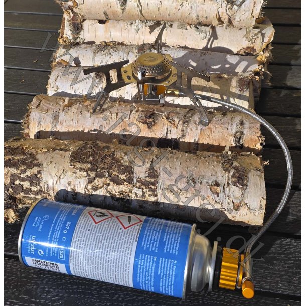 Gasbr�nder m. slange og adapter