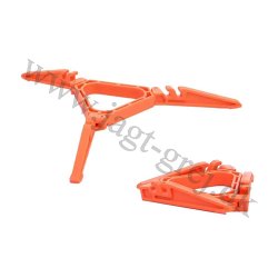 Foldebar gasdse holder