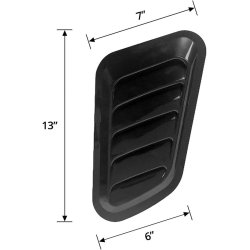 Hood Scopes Ventilation riste, pynt