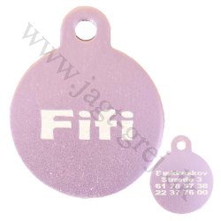 Hundetegn 25 mm i flere farver