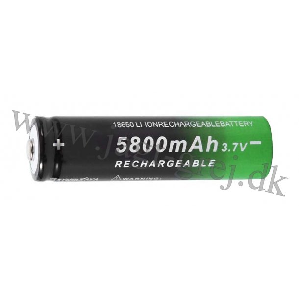 marked torsdag lidenskab 18650 9900mAh 3.7V genopladelig batteri - Batterier - Andersen's Jagt-Grej