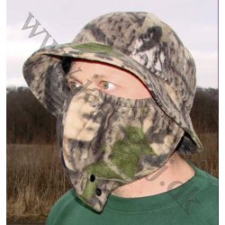 Bllehat og ansigtsmaske i Fleece.
