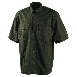 Wapiti skjorte i Bark Green, korte rmer