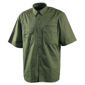 Wapiti skjorte i LVY Green m. korte rmer