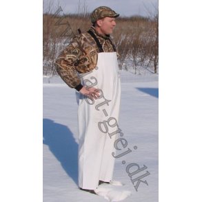 Hvide PVC Overalls i hvid