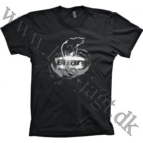 T-shirt i sort med Bear logo