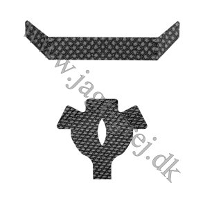 Ekstra filt til Ultra Rest MX2 Sort, 3 st.