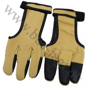 Skydehandske i Deer Skin og Bffellder