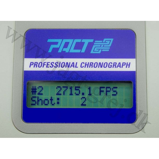 Pact Proffesionel Cronograph XP m. infrardt lys