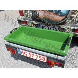 Glasfiber balje for transportkurv