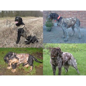 Hundevest i neopren m. flydeelementer og brystforstrkning