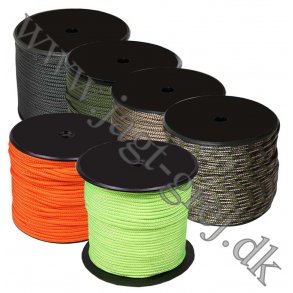 3 mm Paracord til flet og til lokkefugle