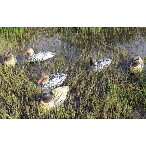 6 stk. oppustelige kriknder