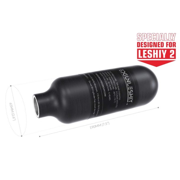 Leshiy 2 350cc Carbon flaske