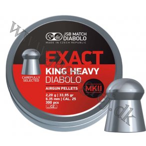 JSB King Exact Heavy MKll 6,35 mm