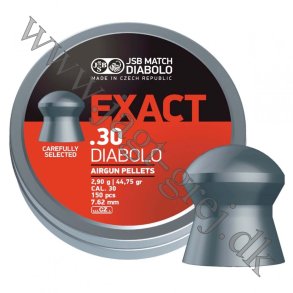 JSB Exact 7,62mm (.30) 44,75 grain (2,9 gram)