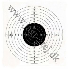 100 stk. Skydeskiver