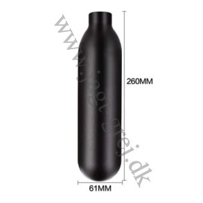 300 bar trykflaske p 300cc i aluminium