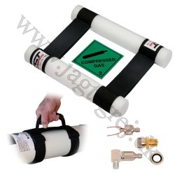 300 Bar 7 liter flaske m. Bling Kit