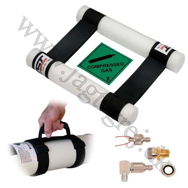 300 Bar 7 liter flaske m. Bling Kit