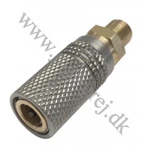 Lang Kvik kobling m. 1/8