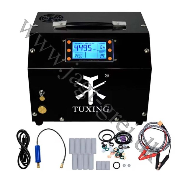 Tuxing PCP kompressor m. auto stop max. 300 bar