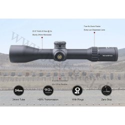 Vector Continental 34mm, 3-18x50FFP