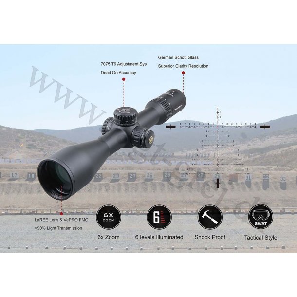 Vector Continental 34mm, 4-24x56FFP