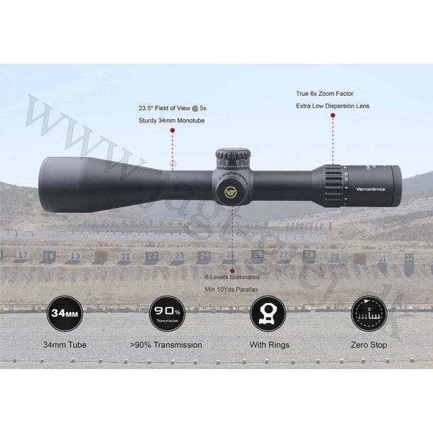 Vector Continental 34mm, 5-30x56FFP