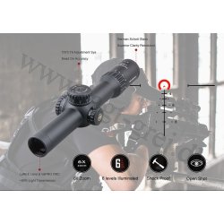 Vector Continental 34mm, 1-6x28FFP