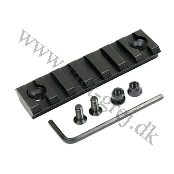 Universal Picatinny Rails m. m-lock og skruer
