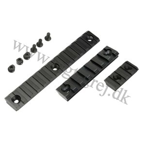 Universal Picatinny Rails m. m-lock og skruer