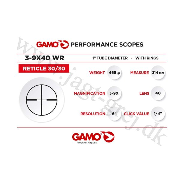Gamo 3-9x40 W1PMH
