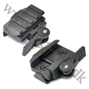 Kvick montage m. Picatinny Rail