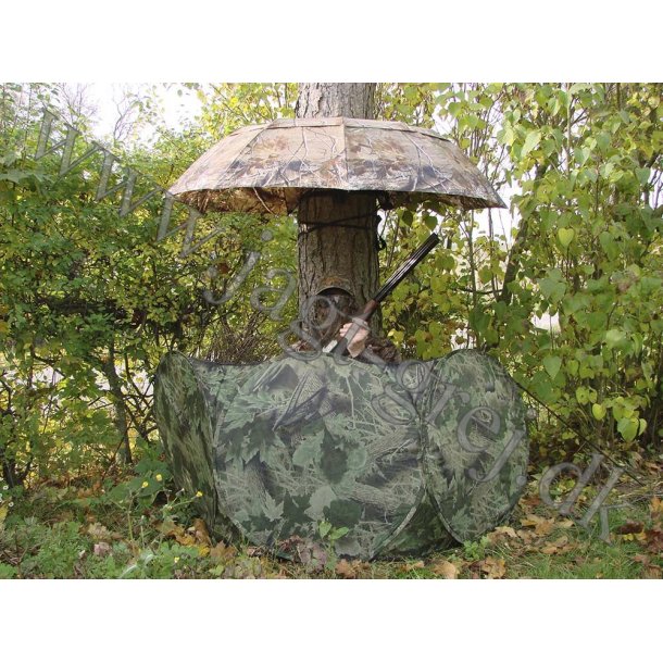 Paraply/skjul i RealTree AP Camouflage