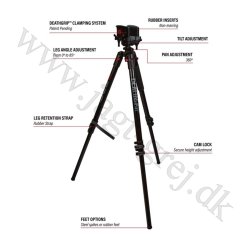 Bog DeathGrip Tripod Alu
