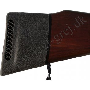 Rekylpad og skfte forlnger i sort gummi