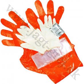 Felt-handsker til brkning af hjortevildt